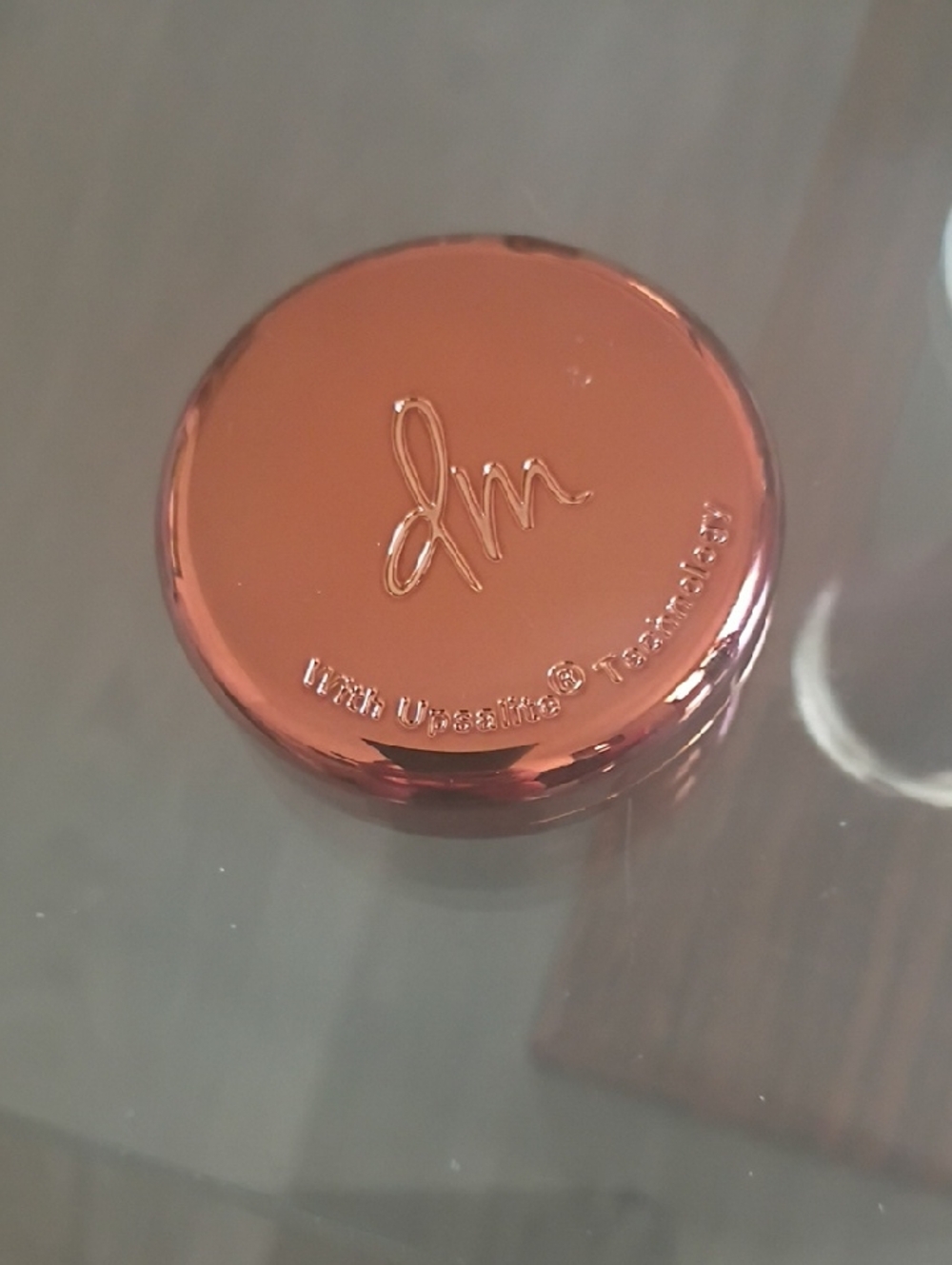 Danessa Myricks Beauty metallic rose gold compact